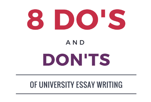 Essay dos and donts